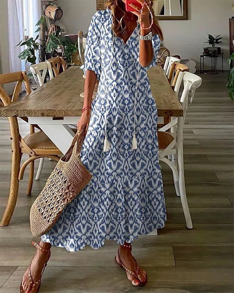 Dianna - Robe Bohémienne Légère