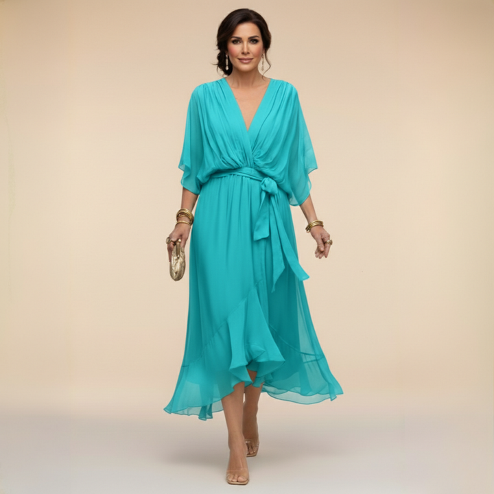 Monica - Élégante Robe en Chiffon