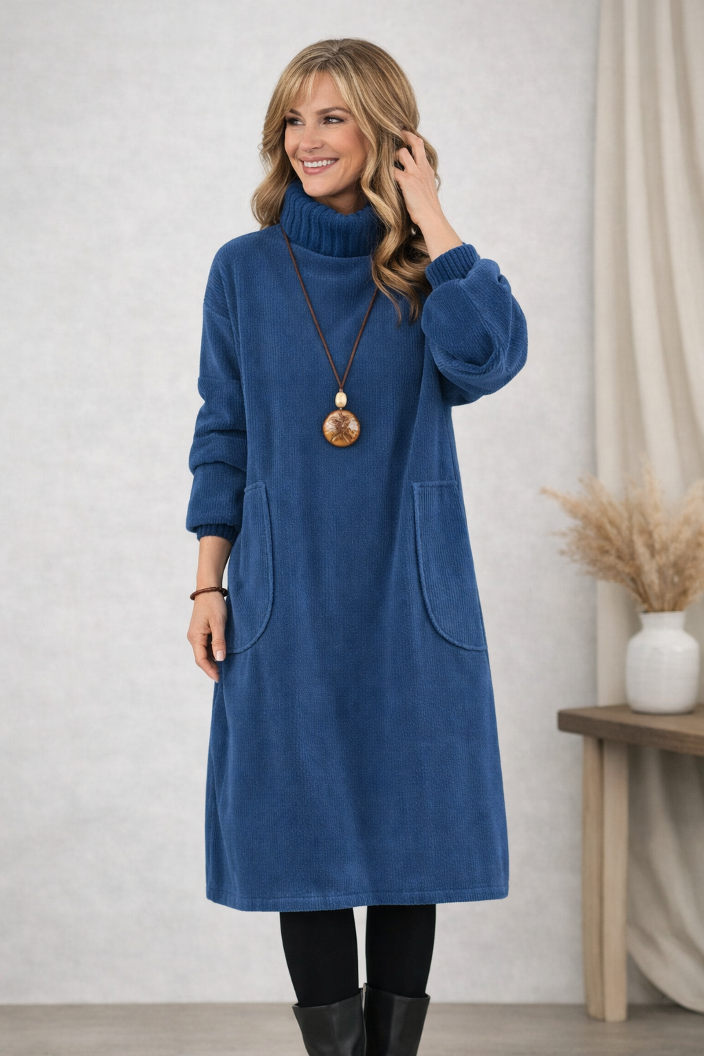 Lucinda - Élégante Robe D'Hiver