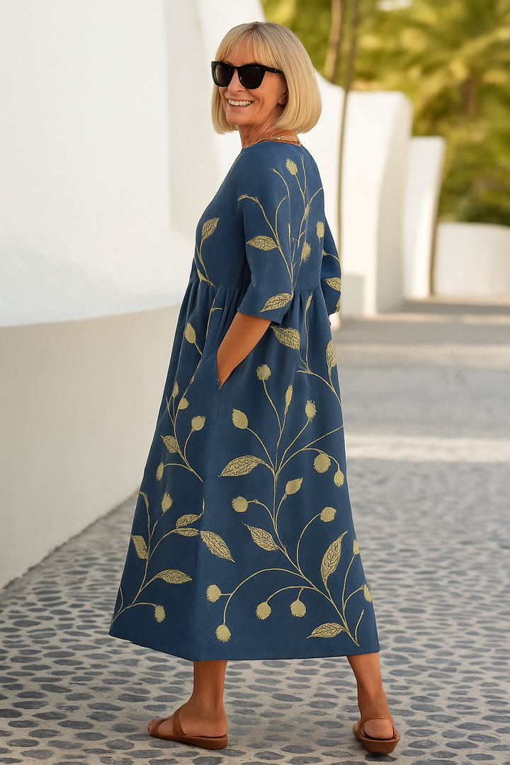 Eliza - Robe Midi Aérienne