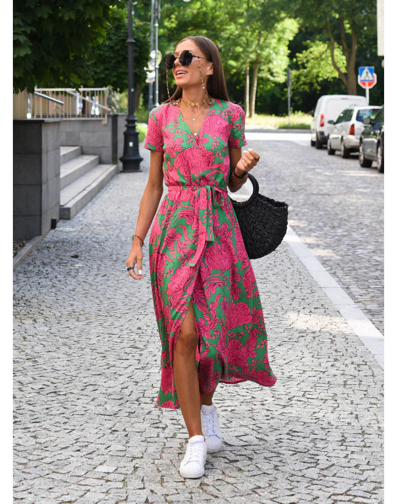 Suzanne - Robe Élégante Fluide