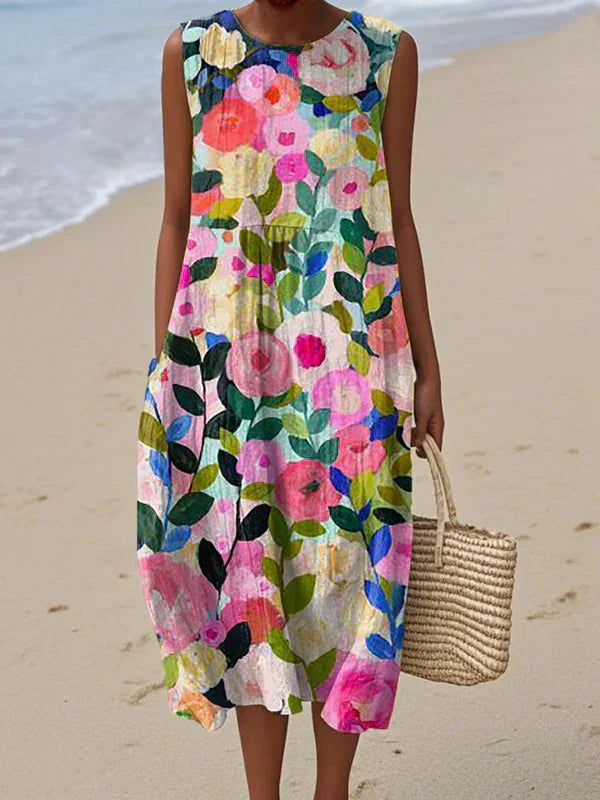 Charlotte - Robe Midi Confortable
