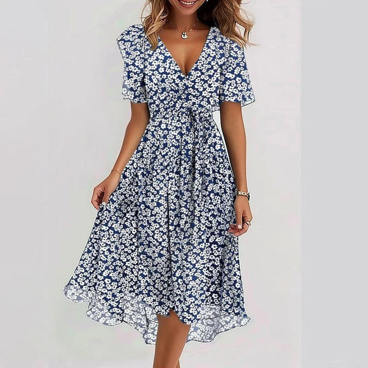 Yara - Robe Florale Élégante