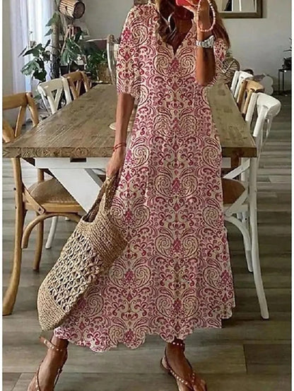Colette - Robe Bohème Fluide